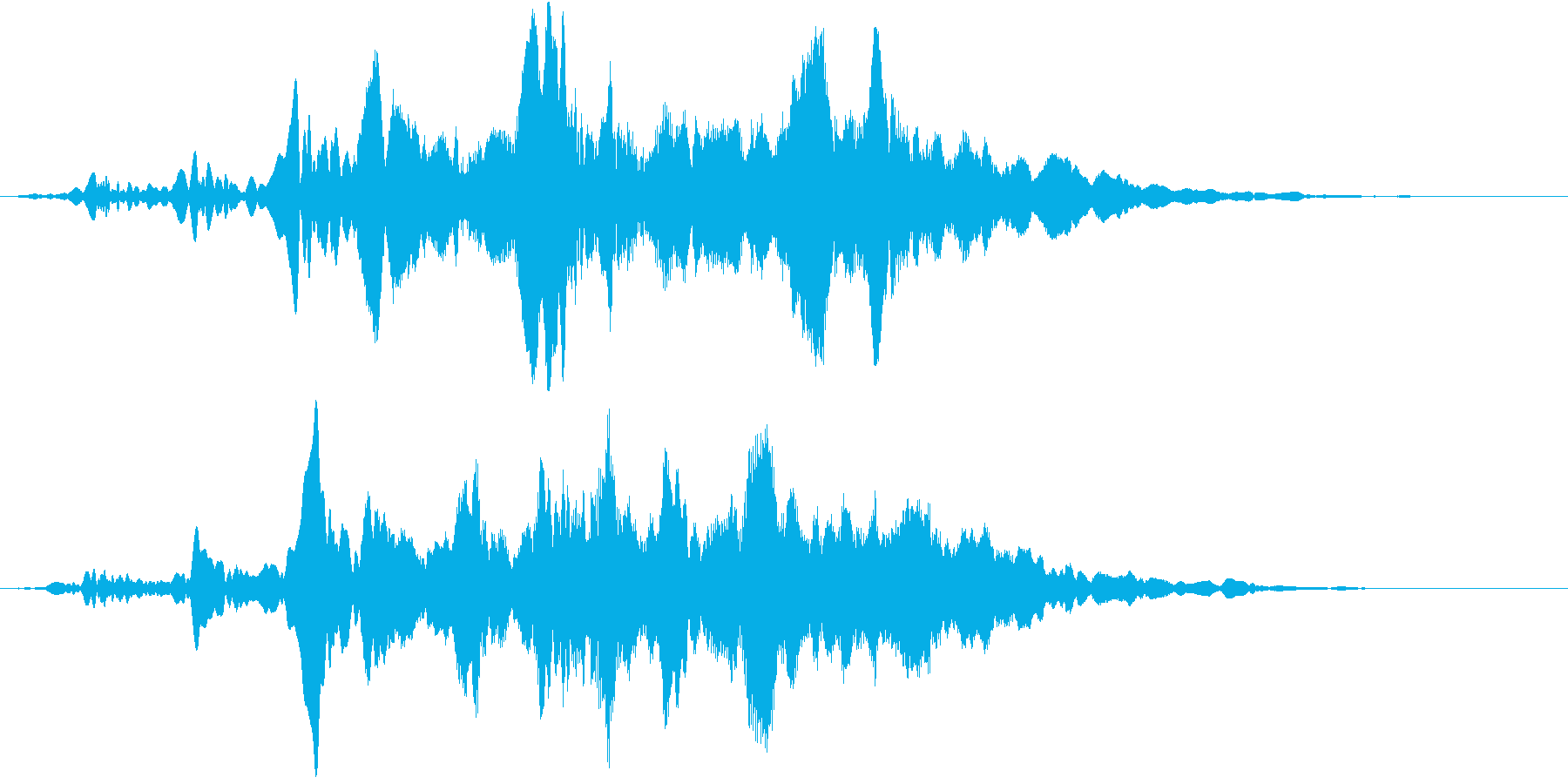 ミステリー系の短い効果音です。の再生済みの波形