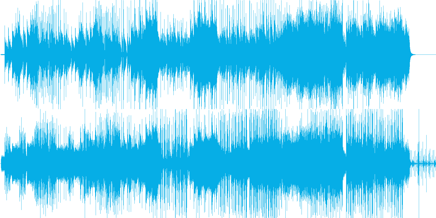 夏の終わりの切なさを…の再生済みの波形