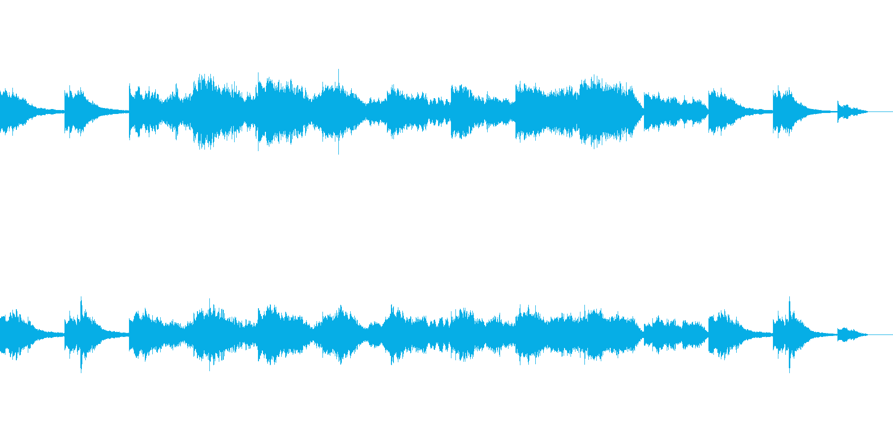 ミステリー:汎用BGM1の再生済みの波形