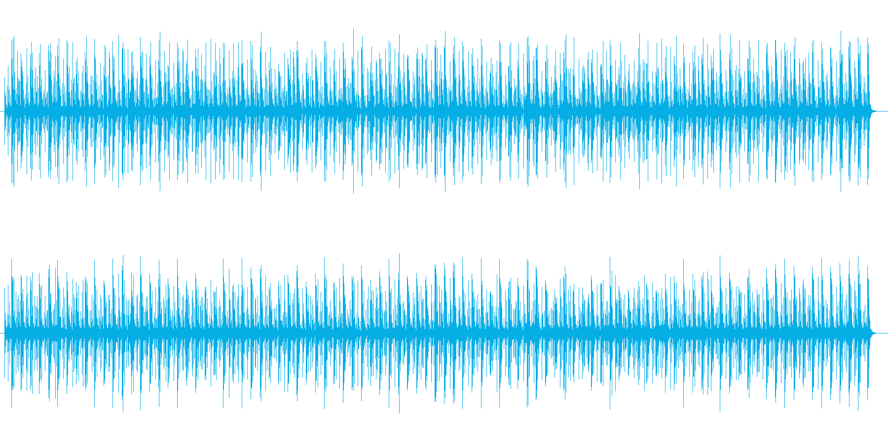 コンガのリズムBGM テンポ100ですの再生済みの波形