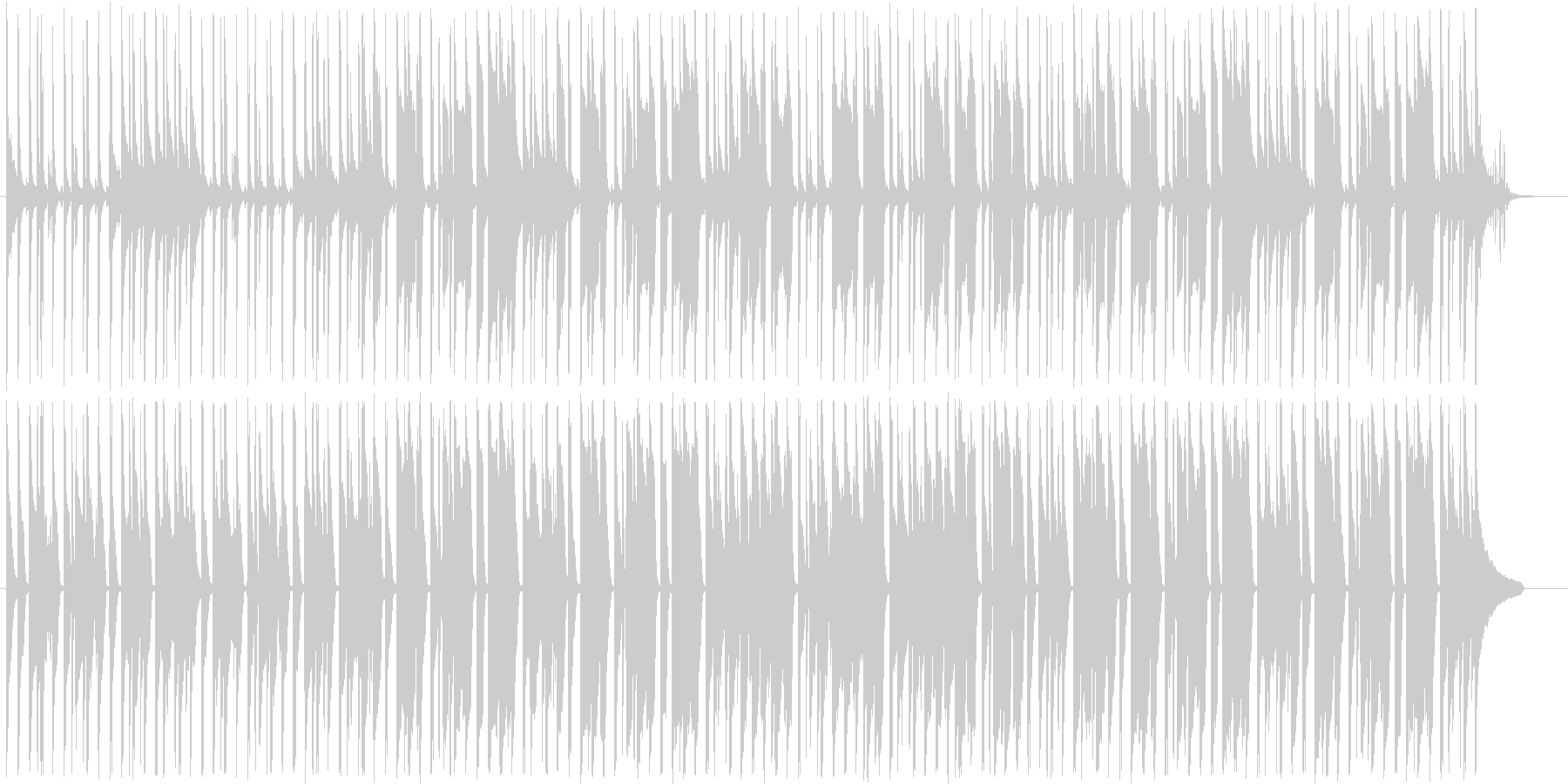 口笛メロディのコンセプトBGM♪の未再生の波形
