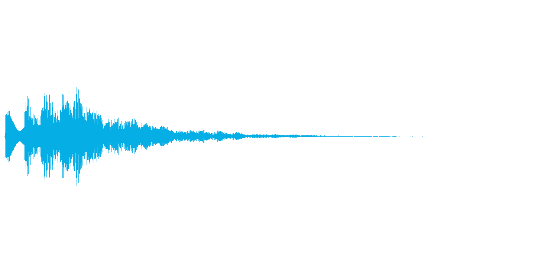 不思議、あやしい音階のキラキラ音_その2の再生済みの波形