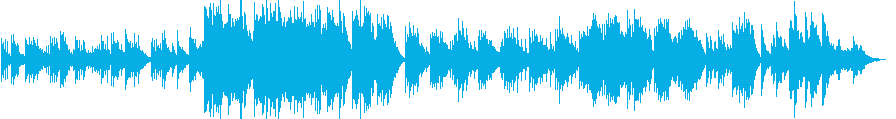 A quiet Japanese orchestra with a elegant atmosphere's reproduced waveform