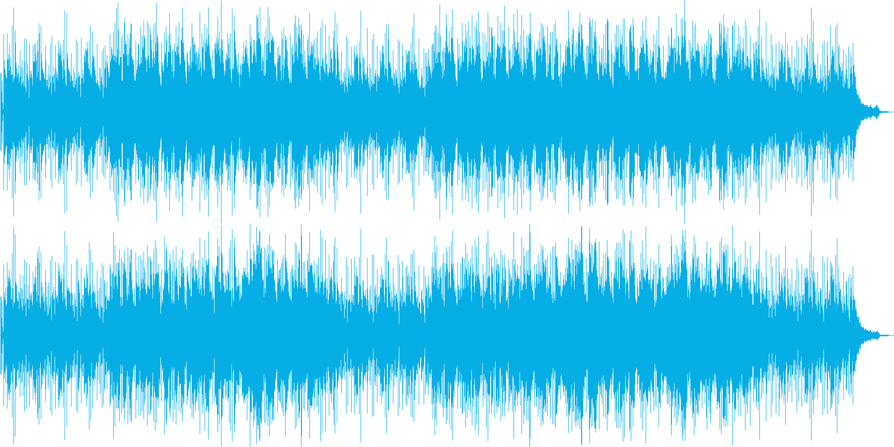 春の陽気を感じさせるポップミュージックの再生済みの波形