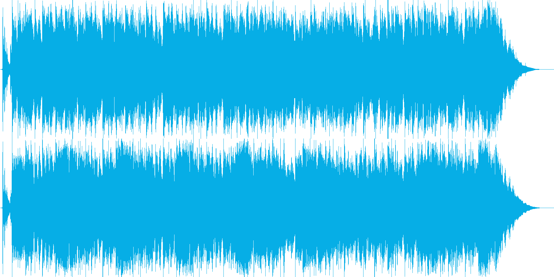 自然を感じさせる爽やかなポップの再生済みの波形