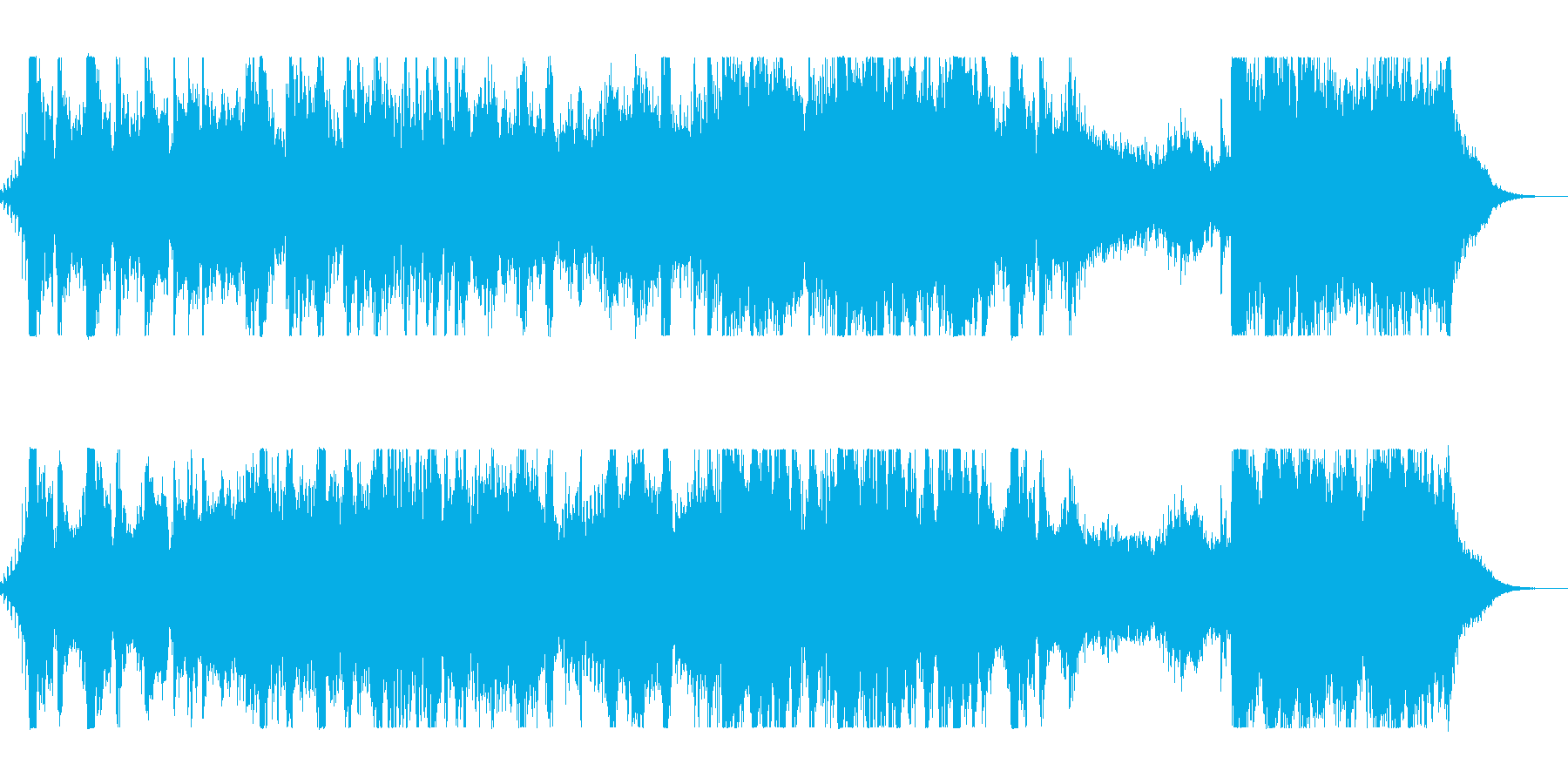 オーケストラの壮大さが歴史を感じさせる曲の再生済みの波形