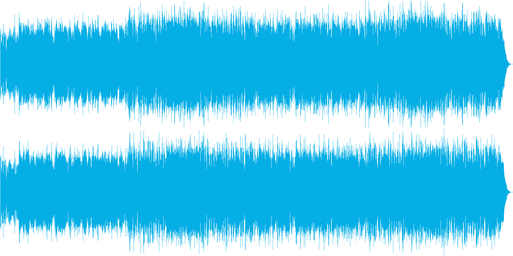 和楽器を使った和風オリジナル幻想曲です。の再生済みの波形