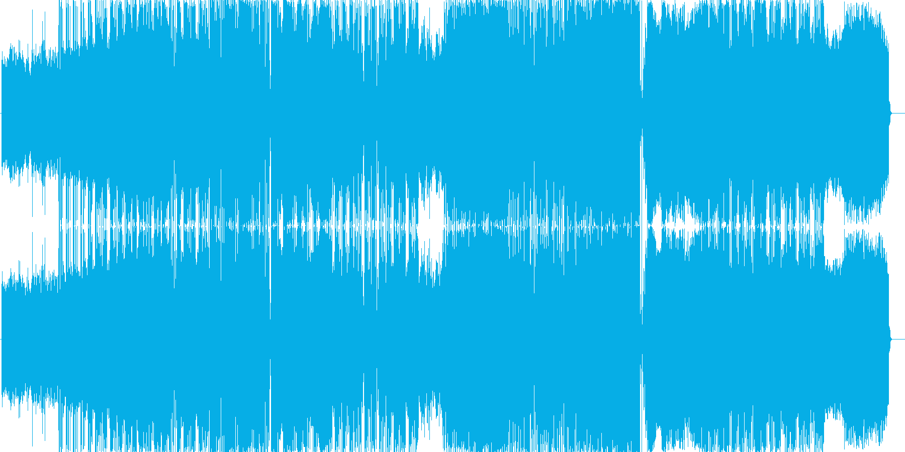 やさしくてゆったりした曲調とラップの融合の再生済みの波形