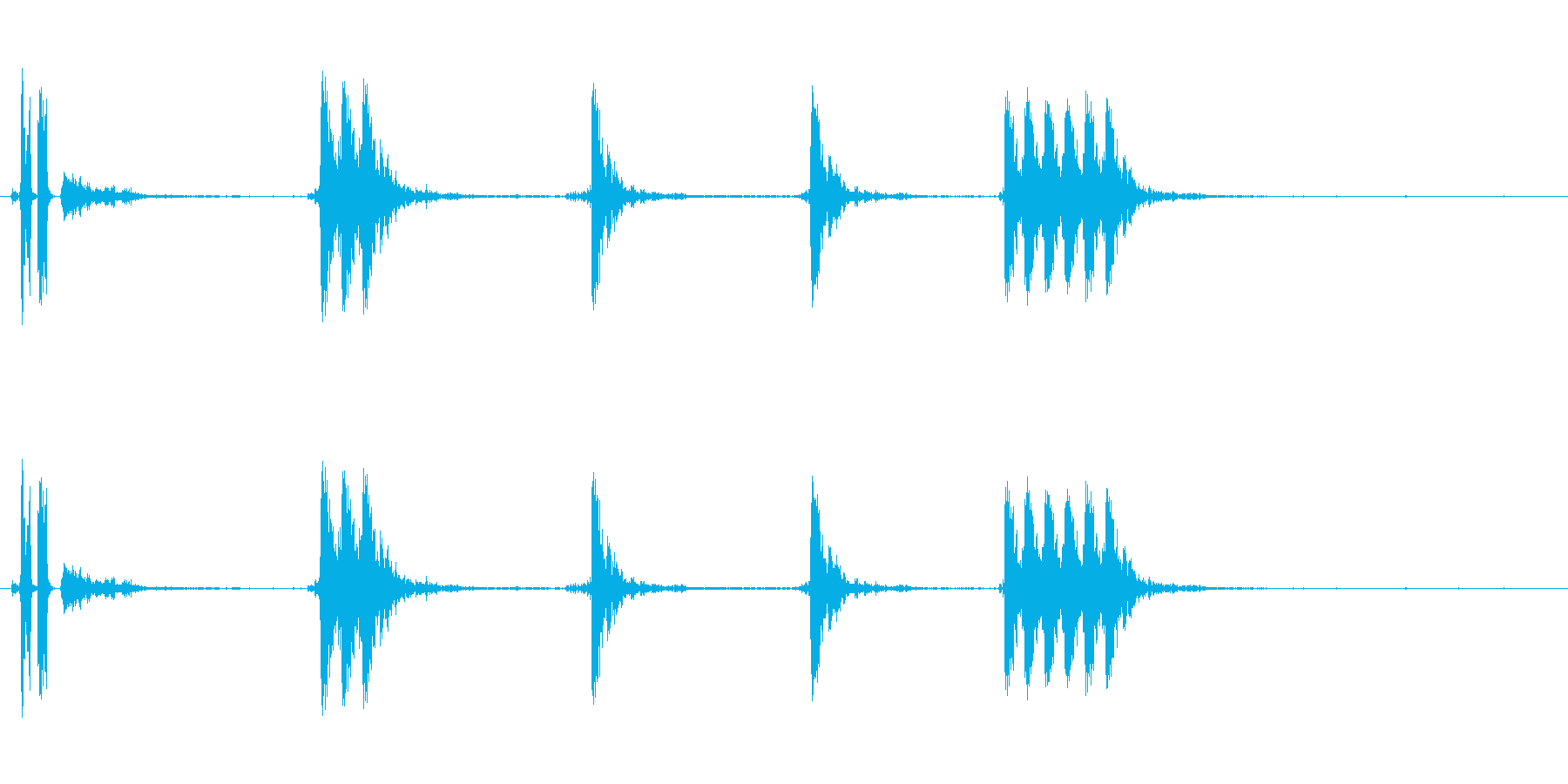 銃の音 (3)の再生済みの波形