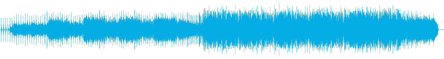 ミステリアスな雰囲気で引き込まれる曲の再生済みの波形