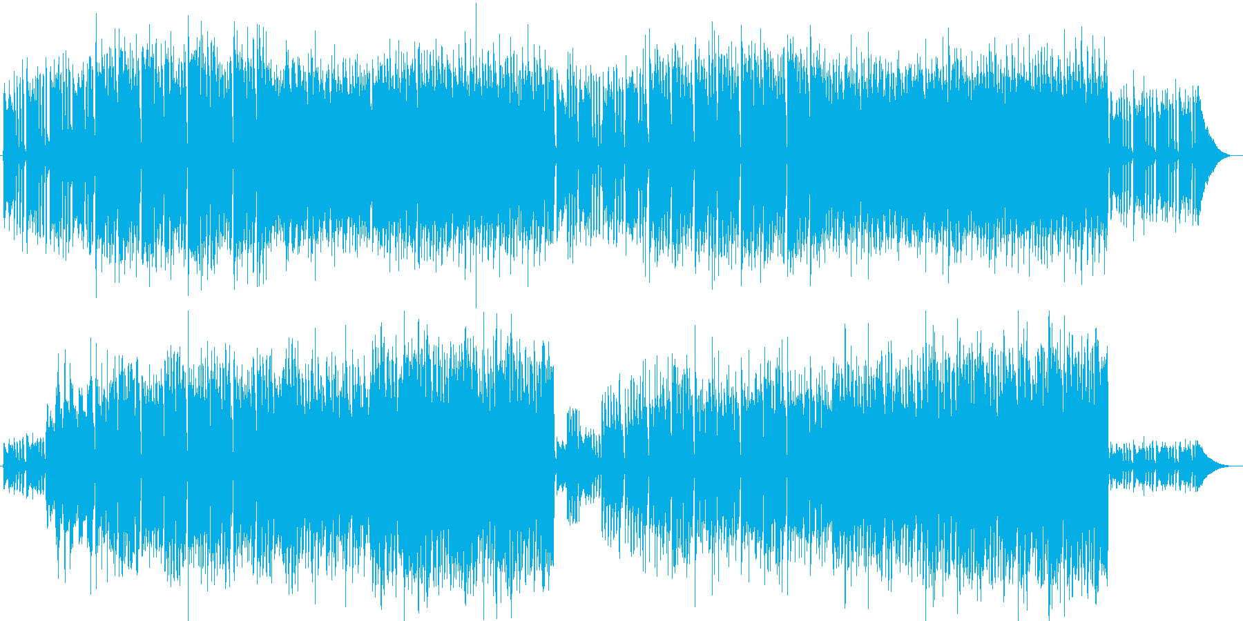 ギターの音色が爽やかで軽快なポップスの再生済みの波形