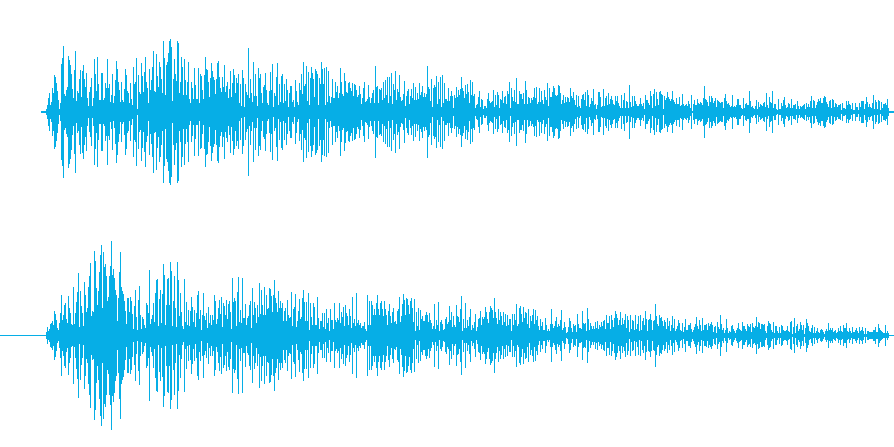 【★ビューン/効果音/アプリ/映像】の再生済みの波形