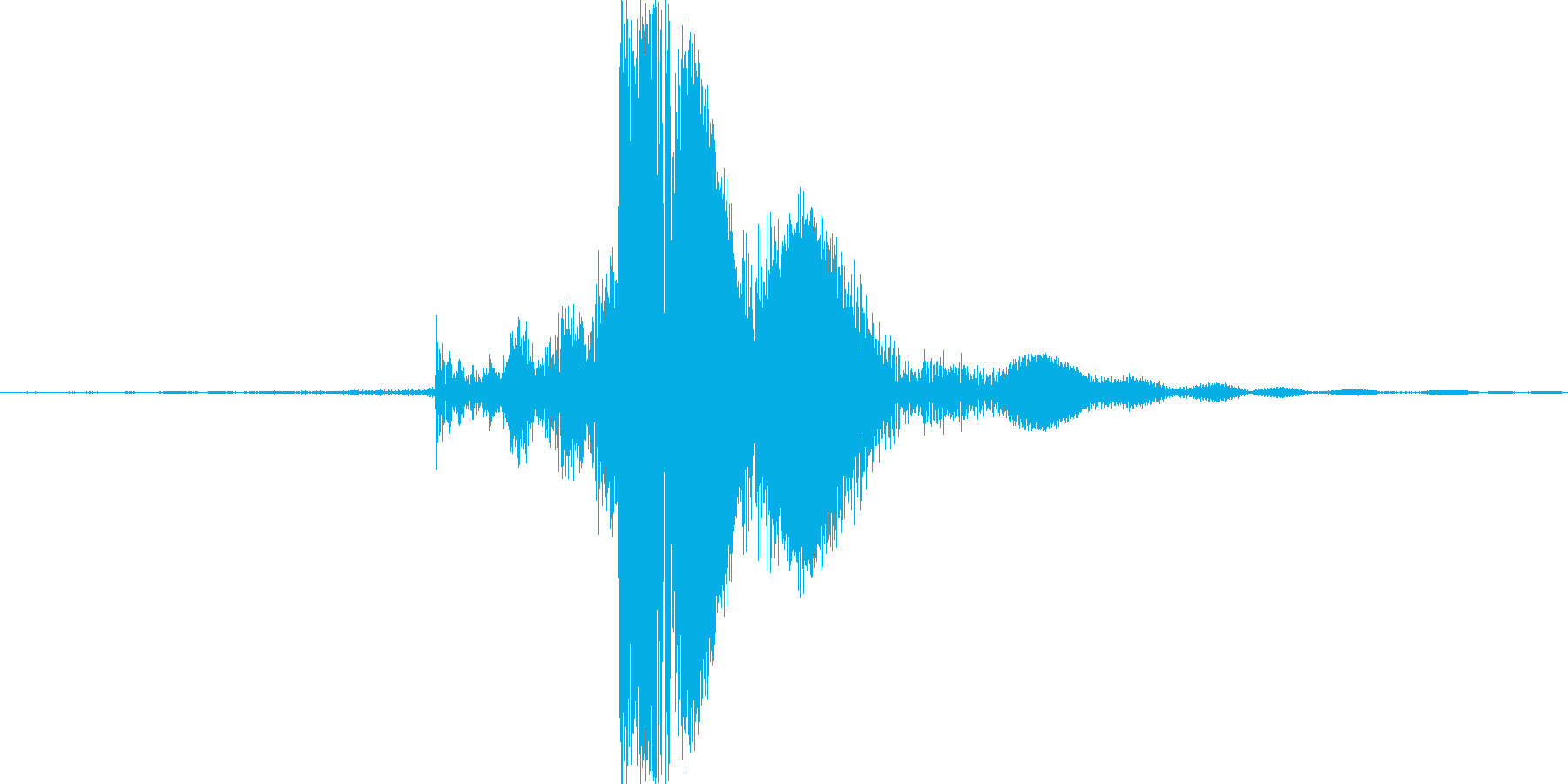 チャッ。ジッポーライターの蓋を閉める音の再生済みの波形