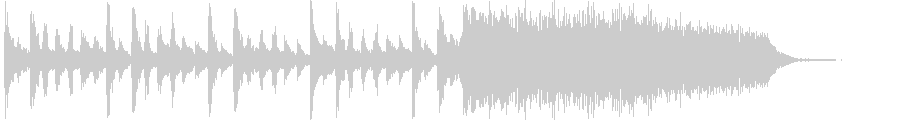 A short song with a suspicious atmosphere's unreproduced waveform