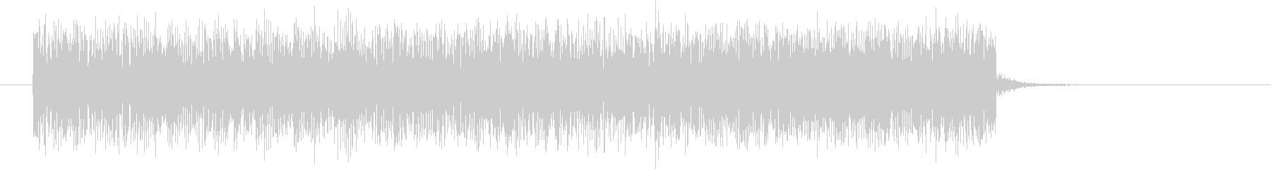 A light, near-future techno pop jingle's unreproduced waveform