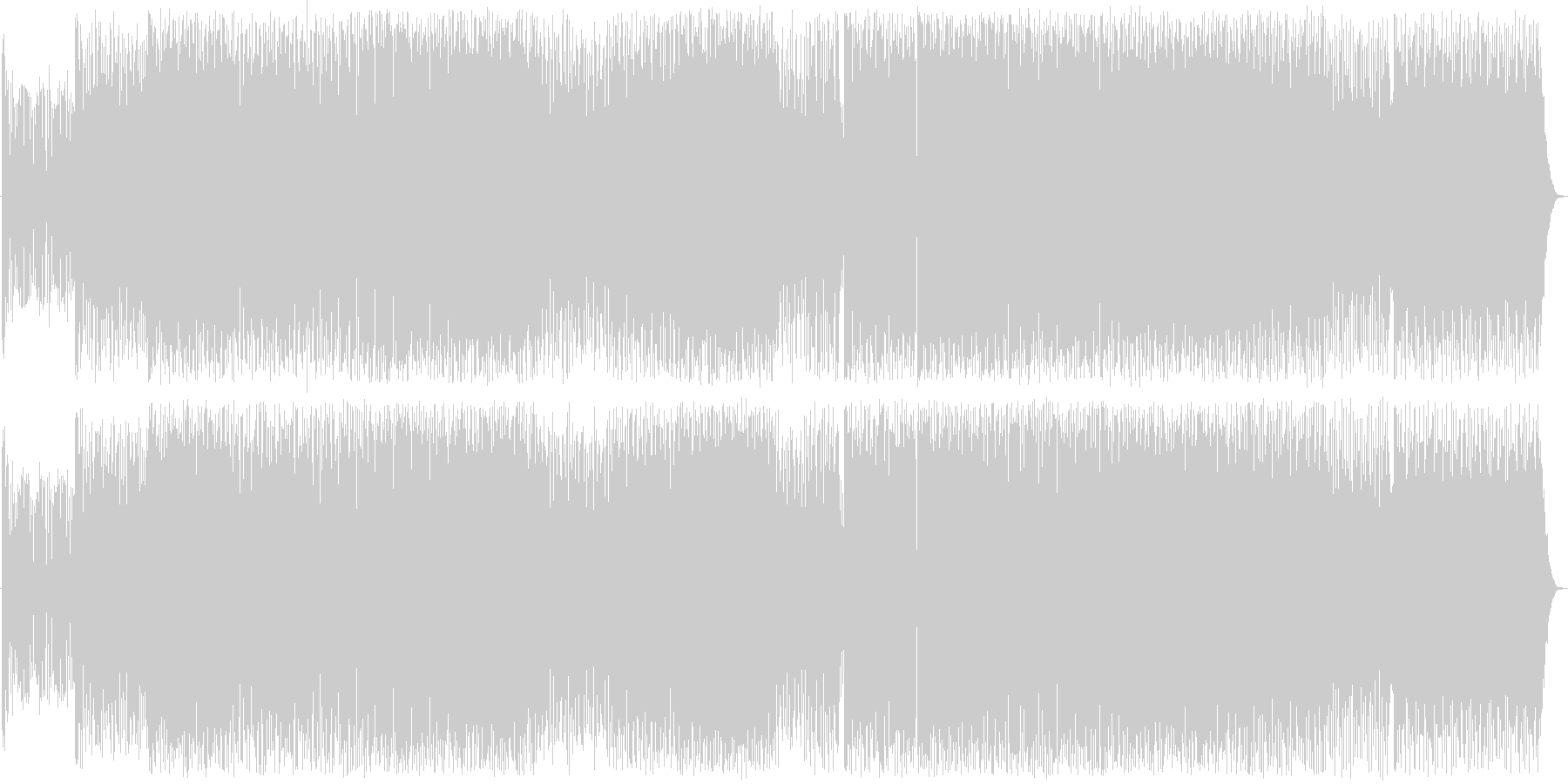 mp3 / 44.1kHz / 320…の未再生の波形