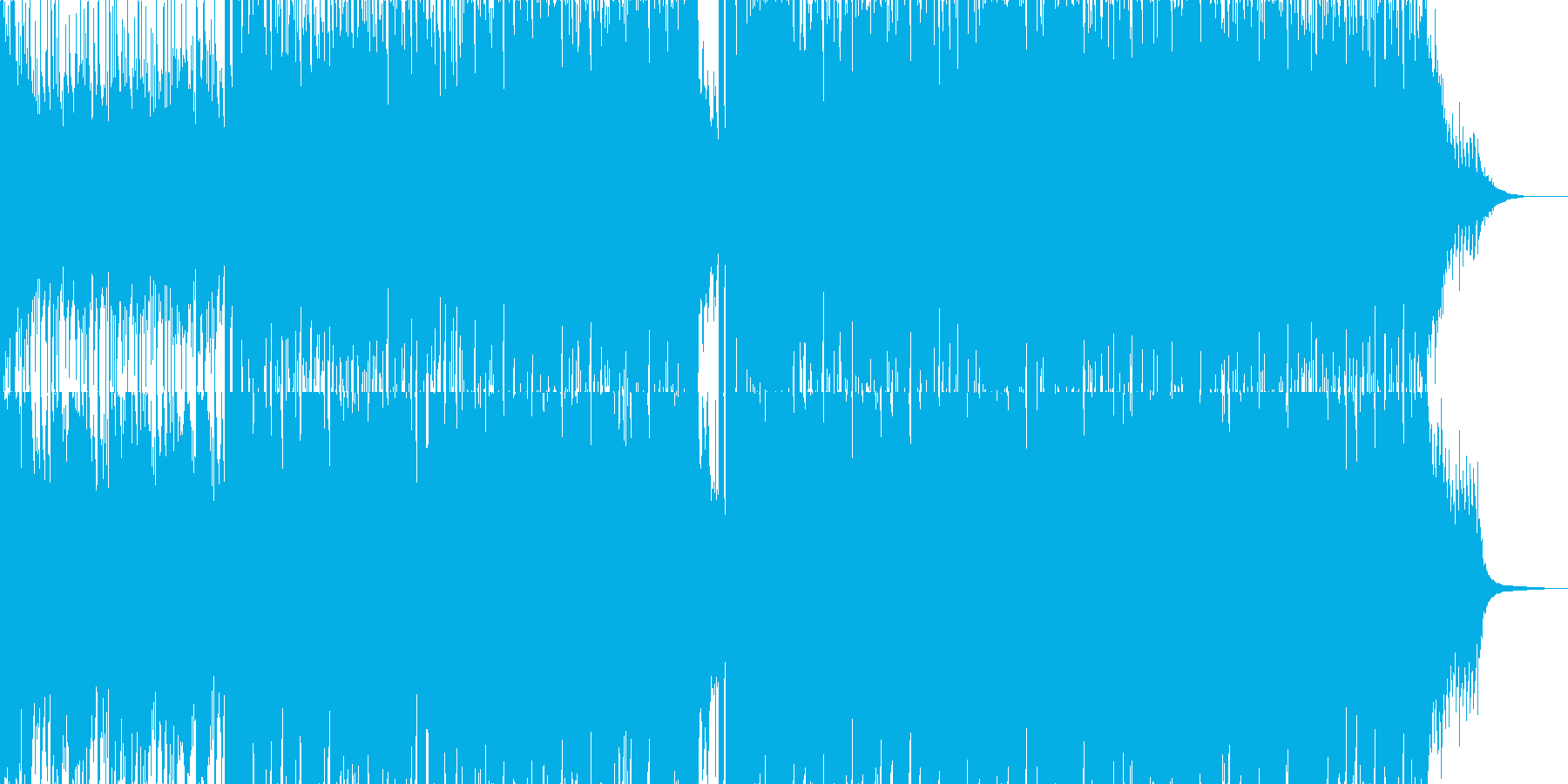 アコギ主体のさわやかなポップスの再生済みの波形