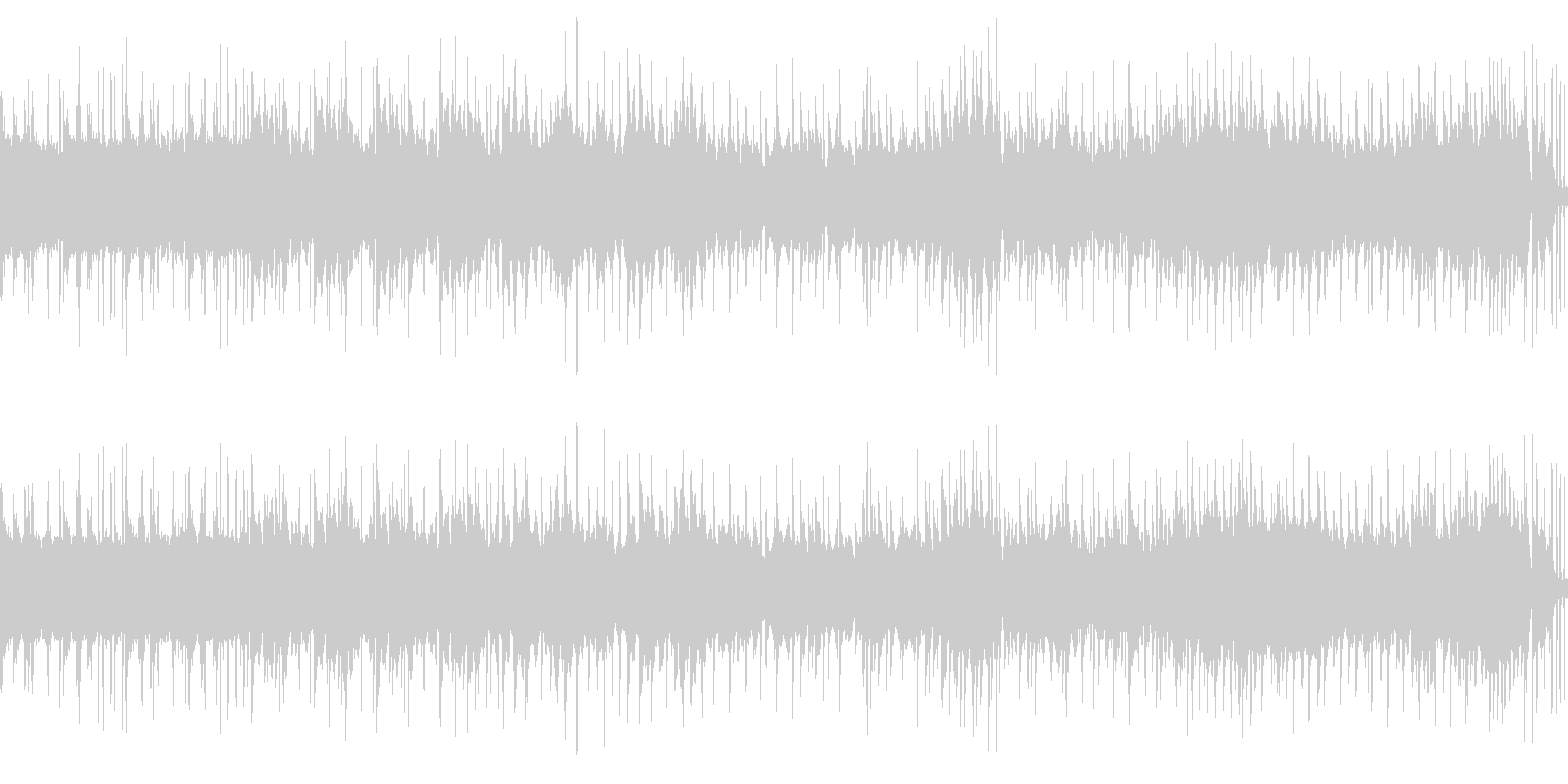 8bit 勇壮ポップファンタジー ループの未再生の波形