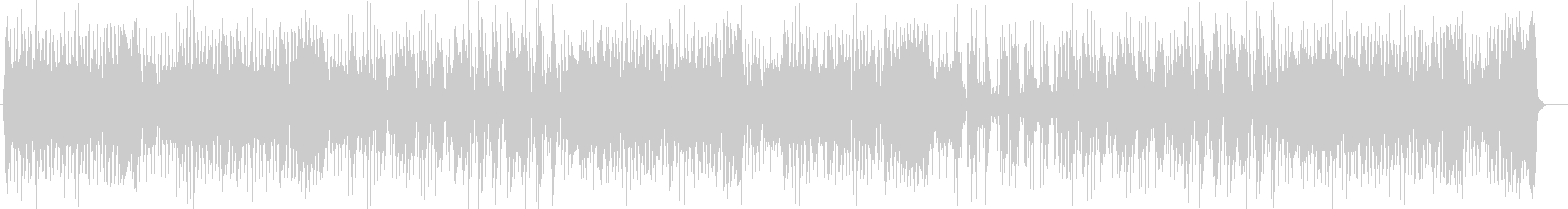 A somewhat up-tempo synthesizer song's unreproduced waveform