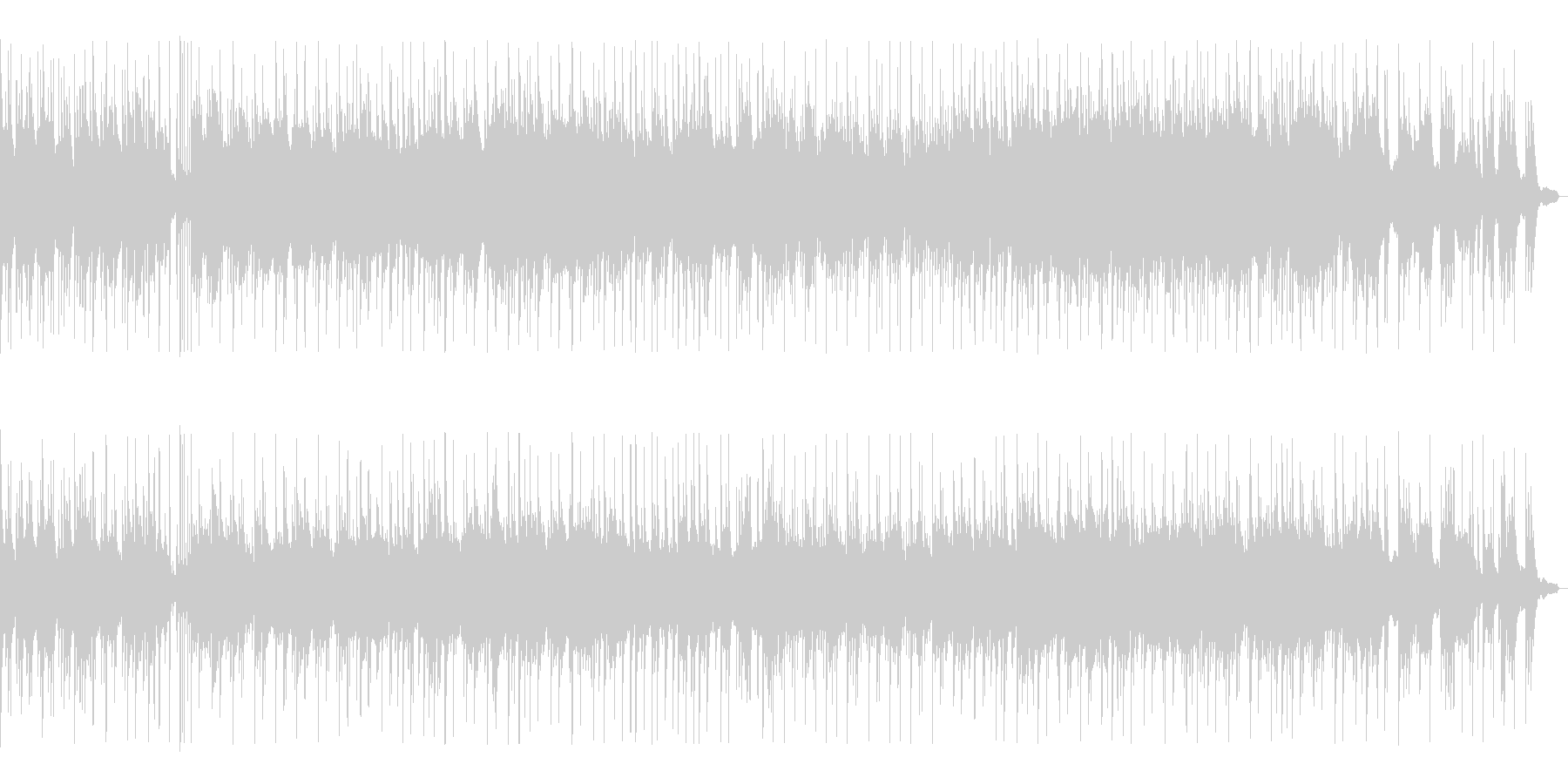 BGM016-01 ピアノとギターの落…の未再生の波形
