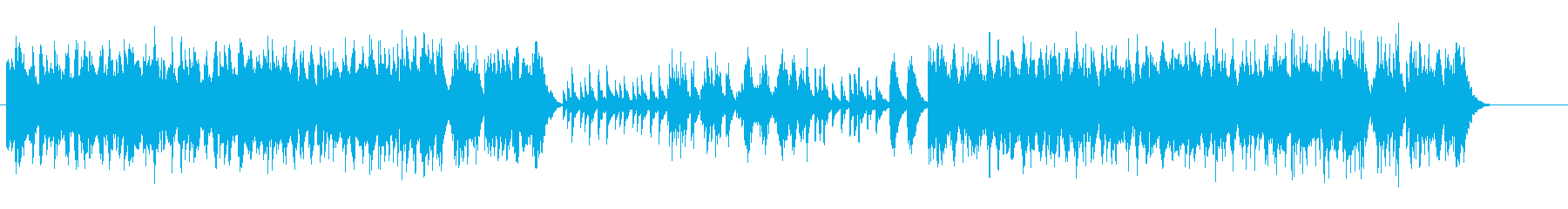 Chinese music style with a feeling of bliss's reproduced waveform