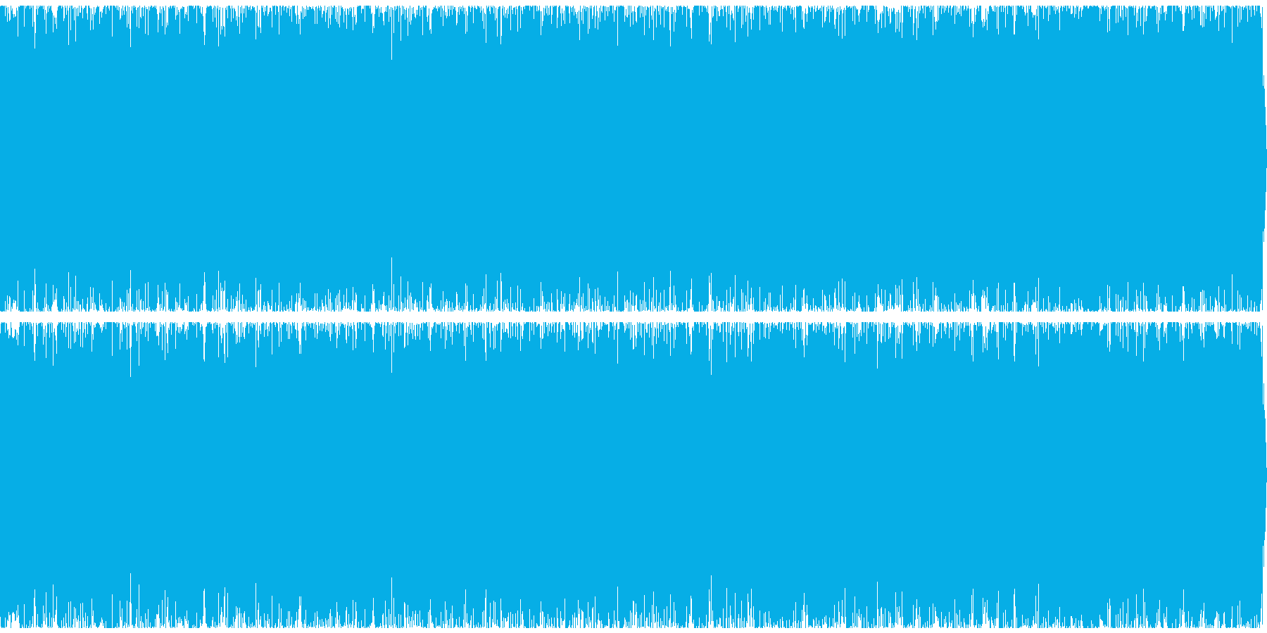 炎の音の再生済みの波形