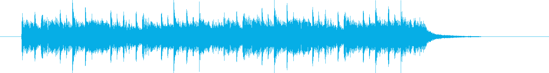 Folk music that combines fast and slow's reproduced waveform