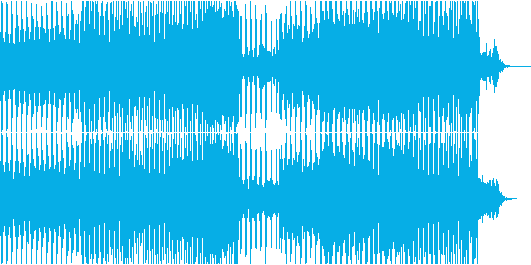 VPなどの映像用BGMに(WAV)の再生済みの波形