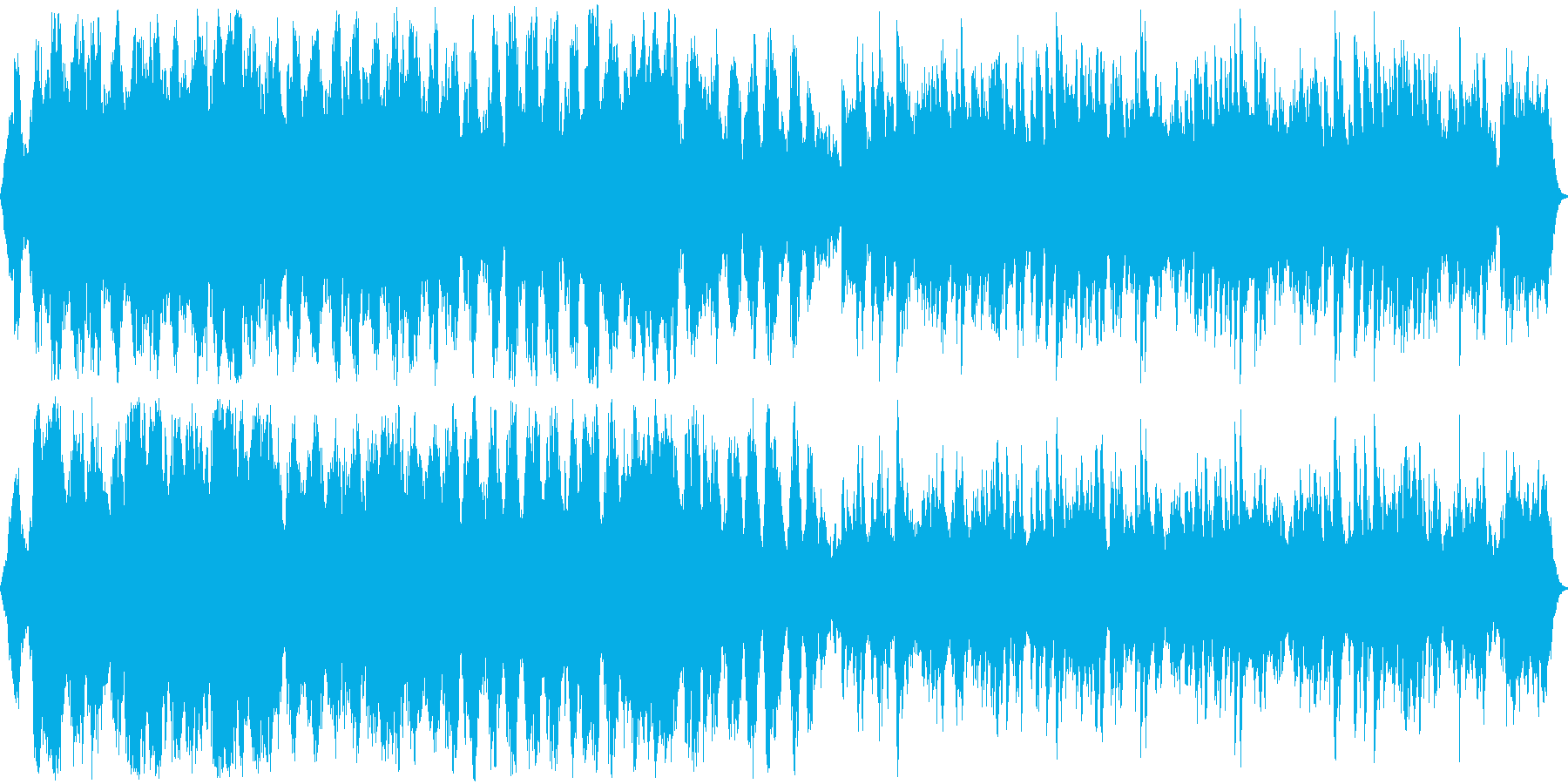 悲劇的、絶望的なオーケストラ音楽の再生済みの波形