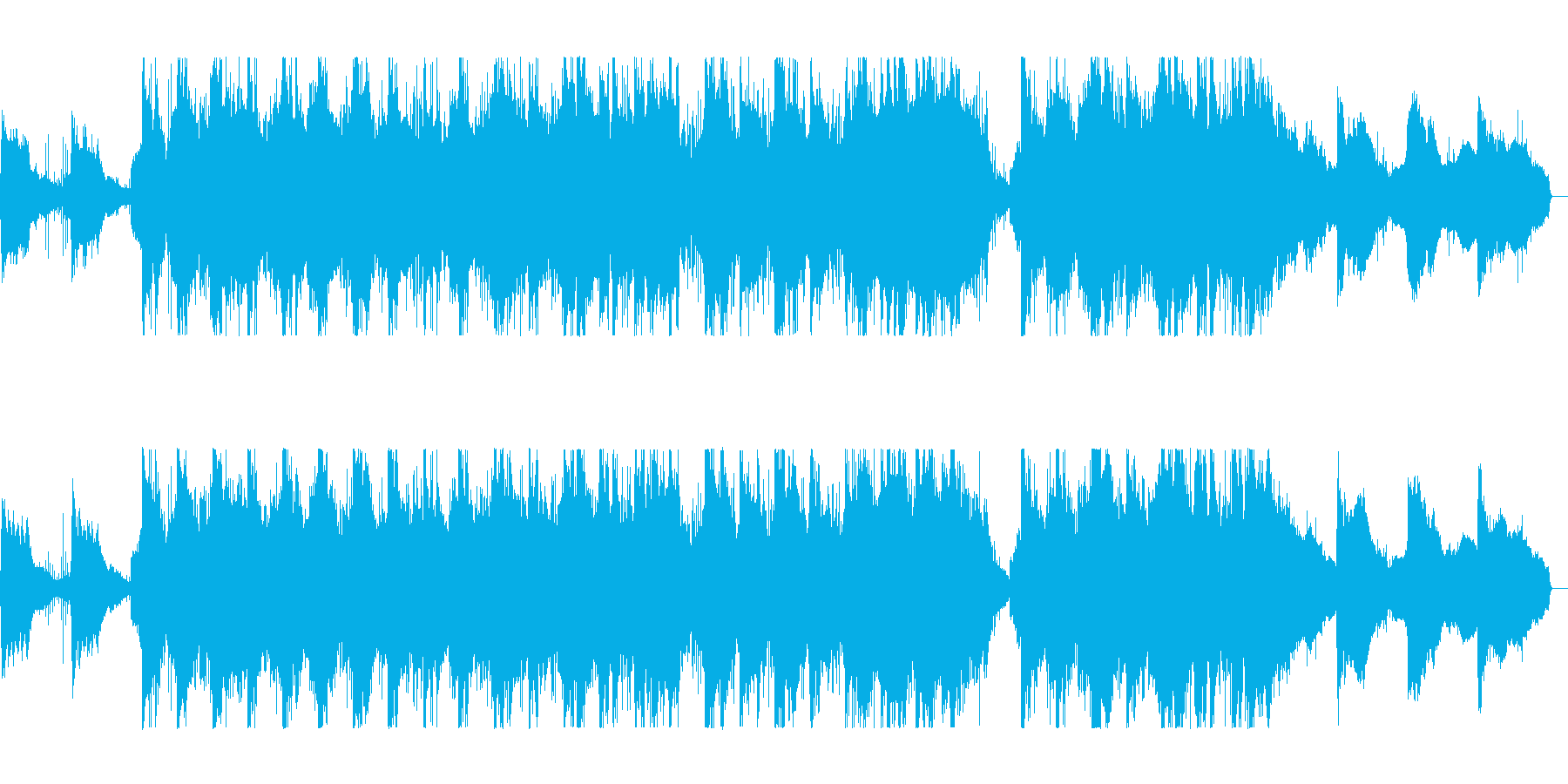バイオリンの旋律が成熟さを連想させる曲の再生済みの波形