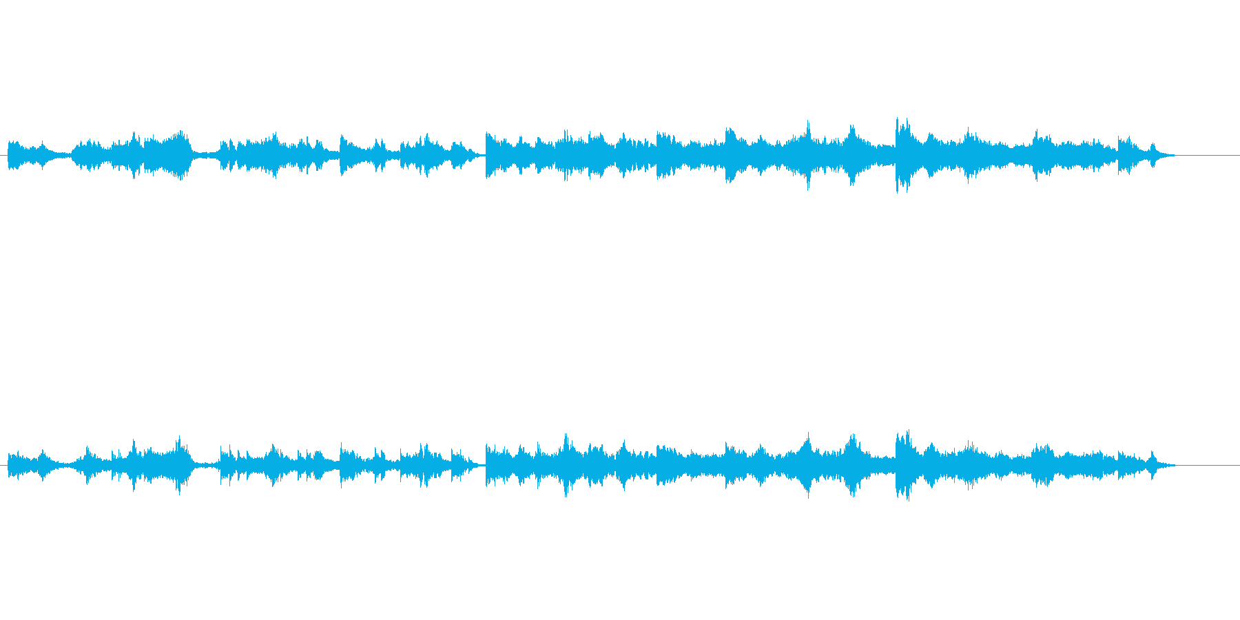 環境音楽風(1992宇宙の旅)の再生済みの波形