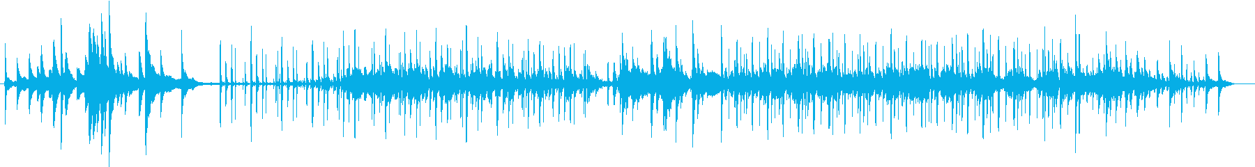 幻想的、ピアノとチェロBGM(ループ)の再生済みの波形