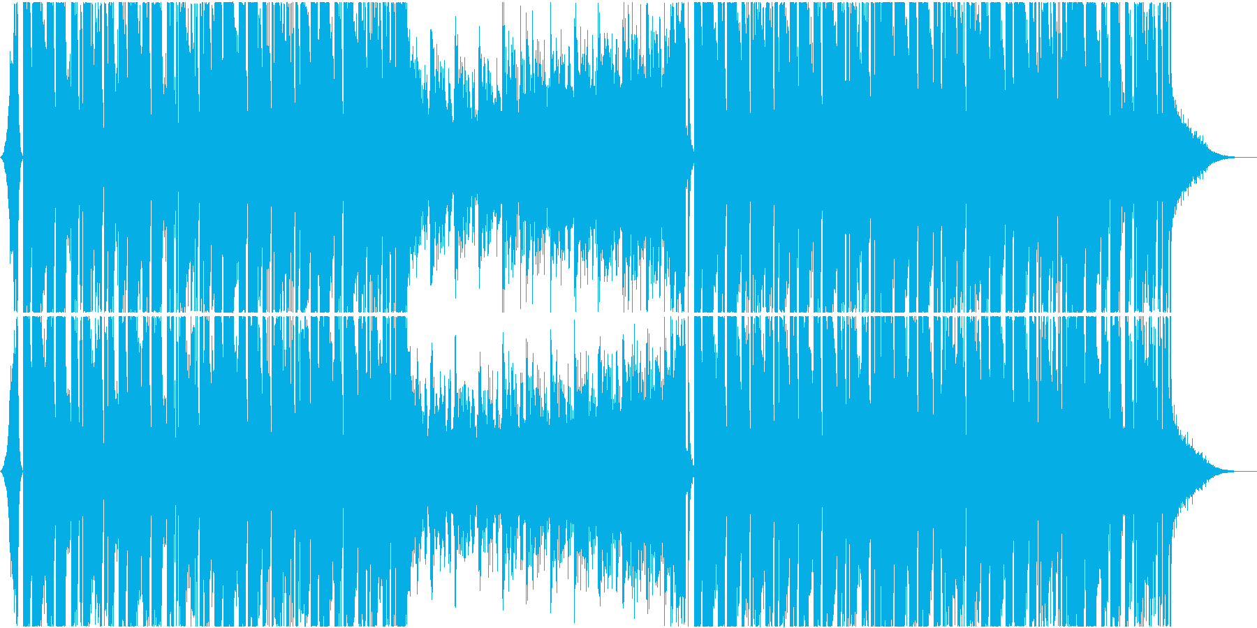 爽やかゆったりめなEDM の再生済みの波形