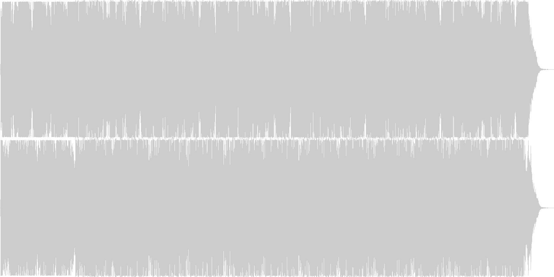 ダークなプログレです。の未再生の波形