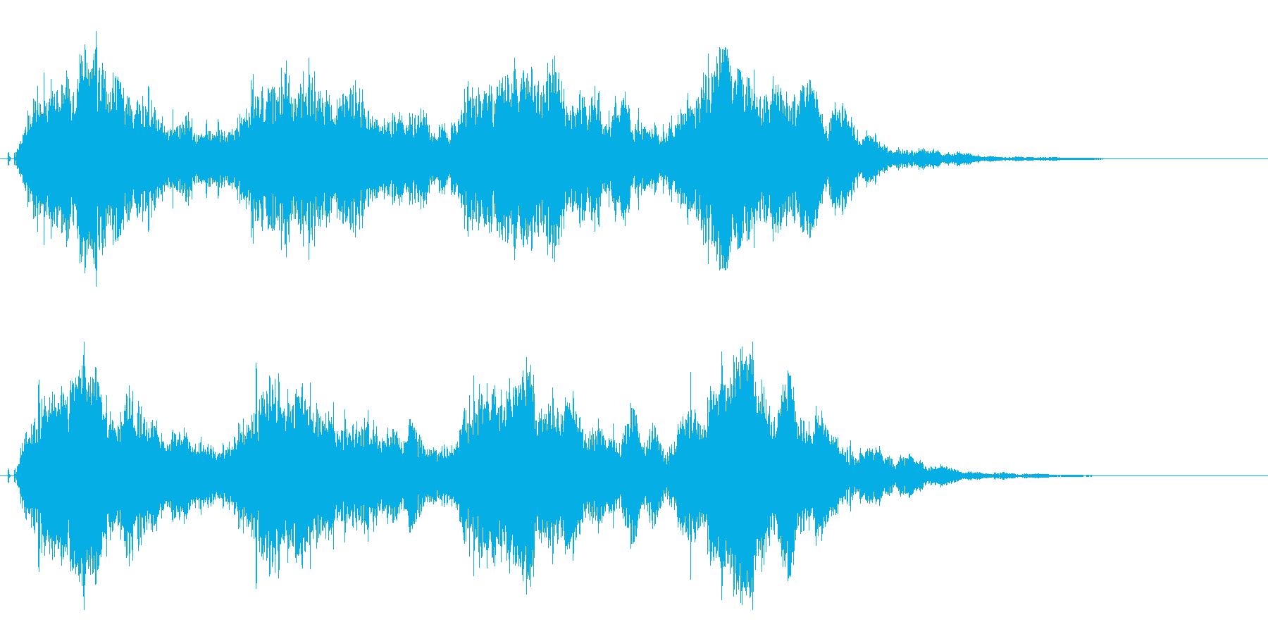 注意、警告音、警報の効果音です!06の再生済みの波形