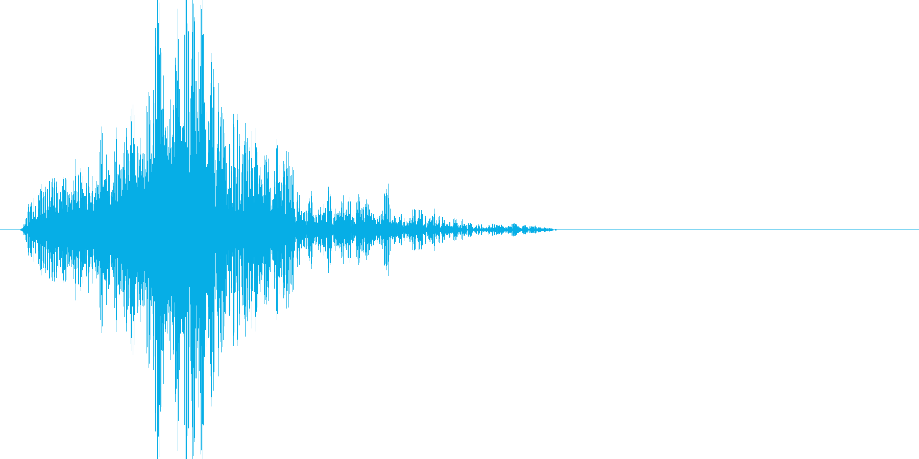 大型の武器を振り回す音です。の再生済みの波形