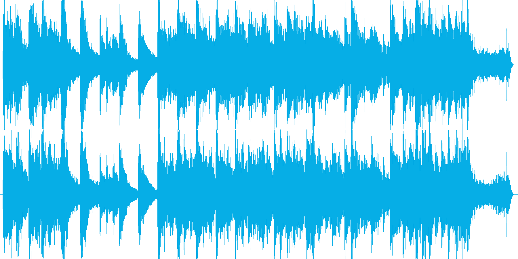 高音質♪和風出囃子ジングルヨーロッパ風の再生済みの波形