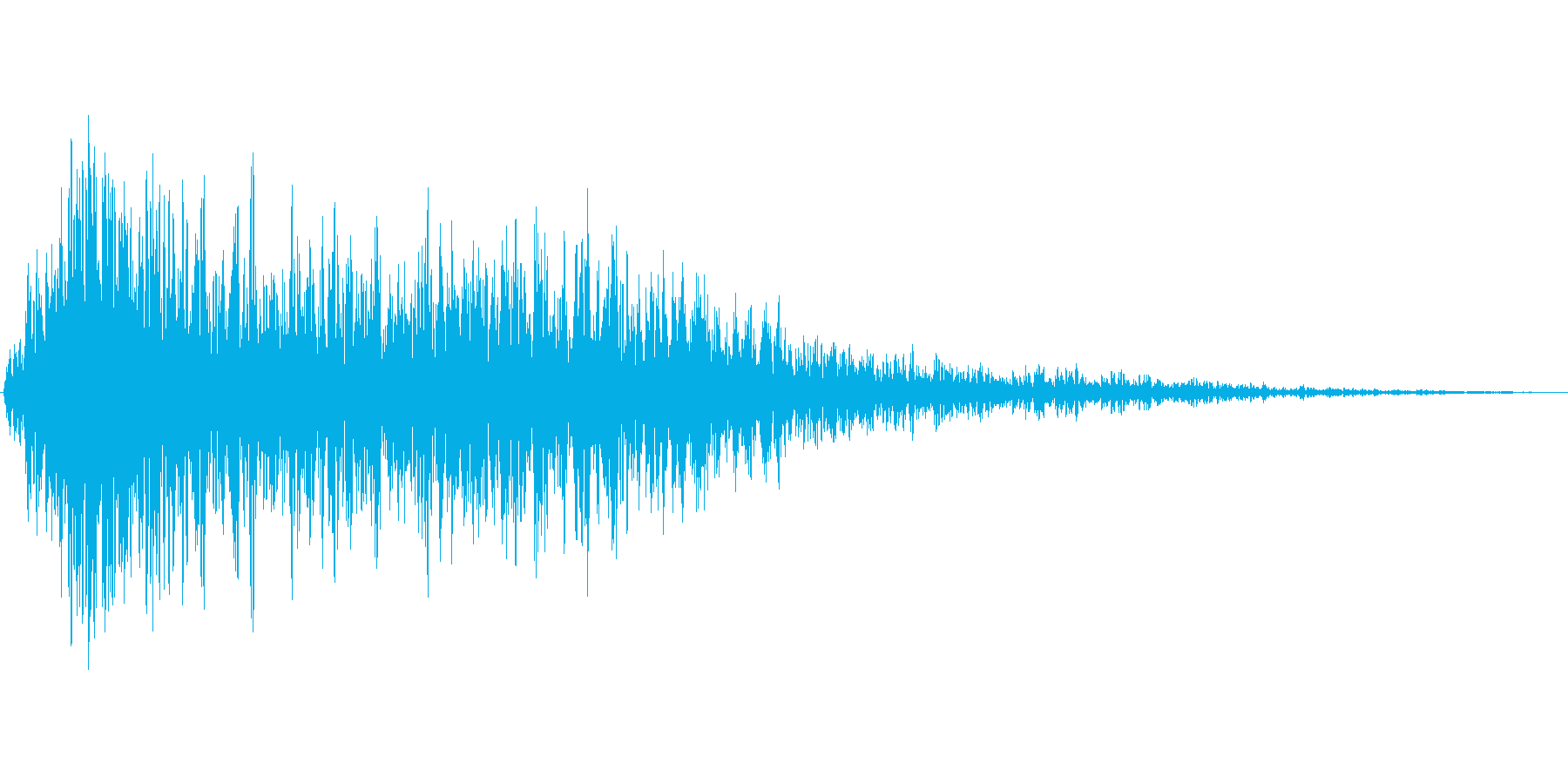 炎の音01の再生済みの波形