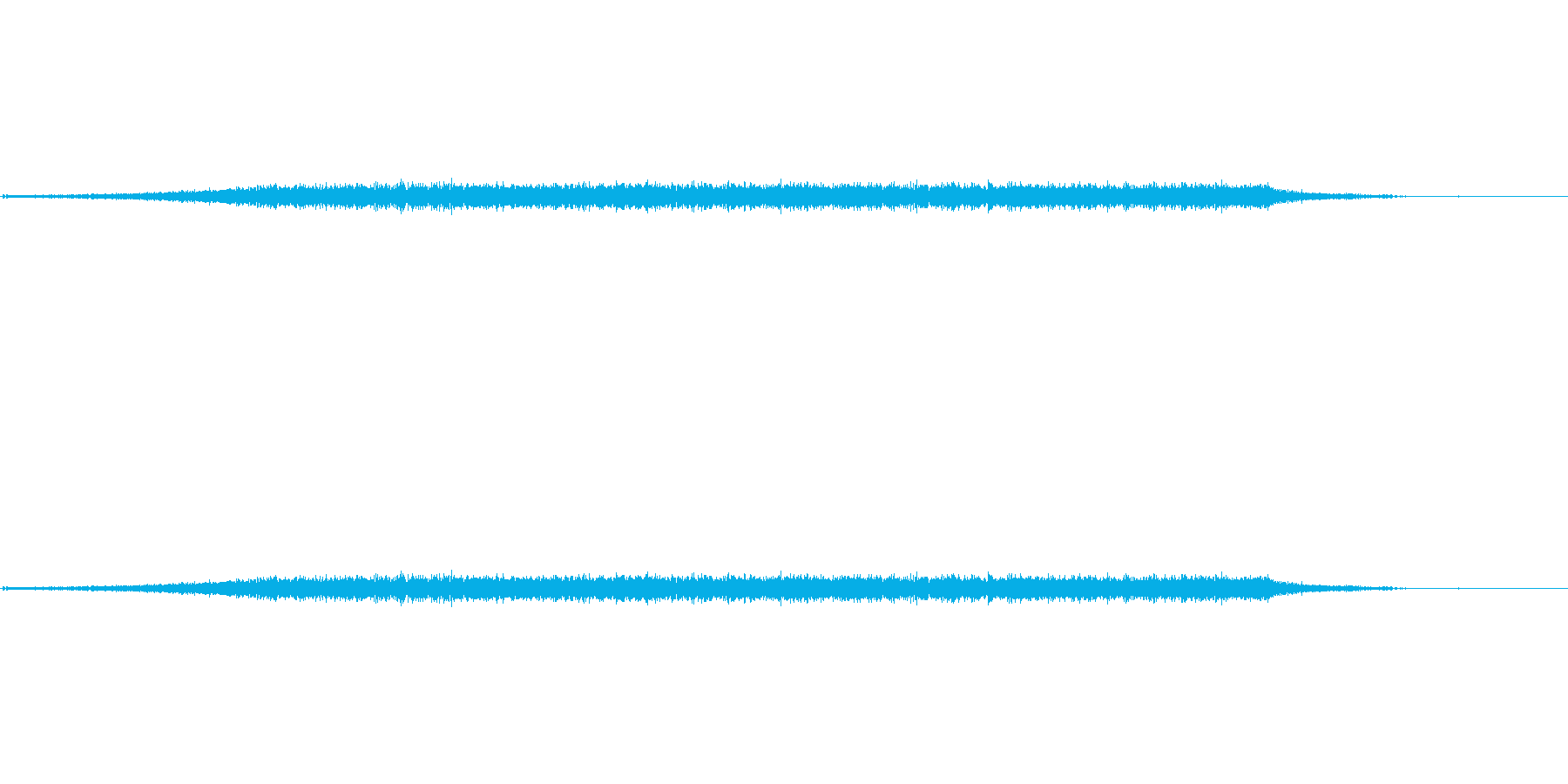 ドライヤー「ウイーン」の音です。の再生済みの波形