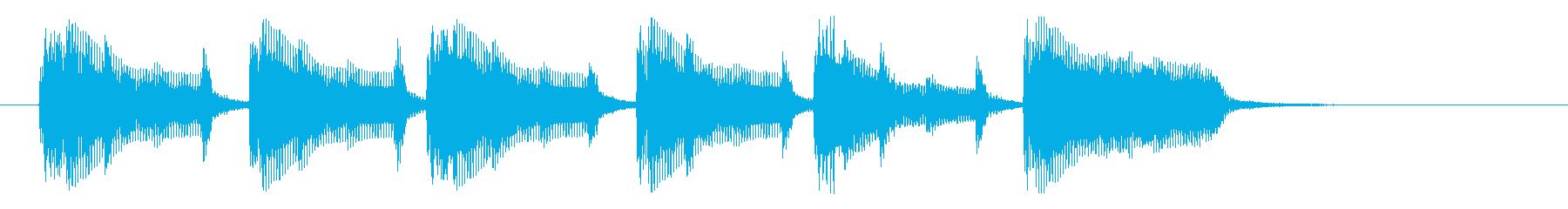 Instrumental song with a sense of tension and doubt's reproduced waveform