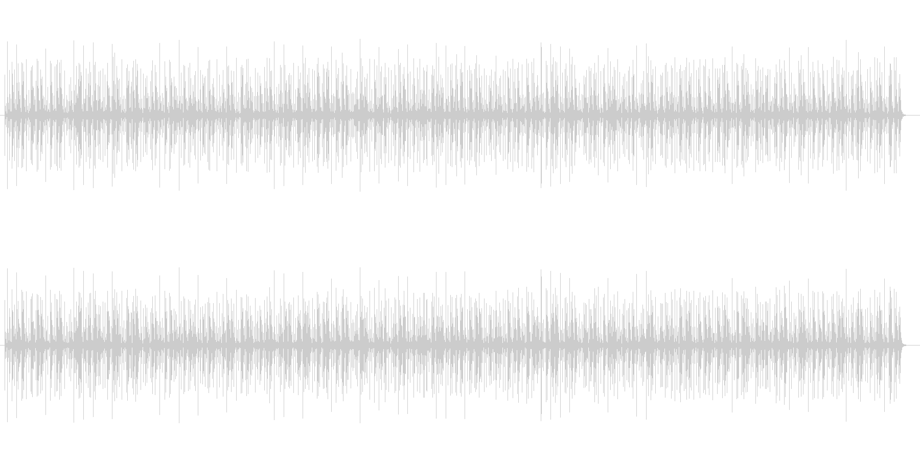 コンガのリズムBGM テンポ100ですの未再生の波形