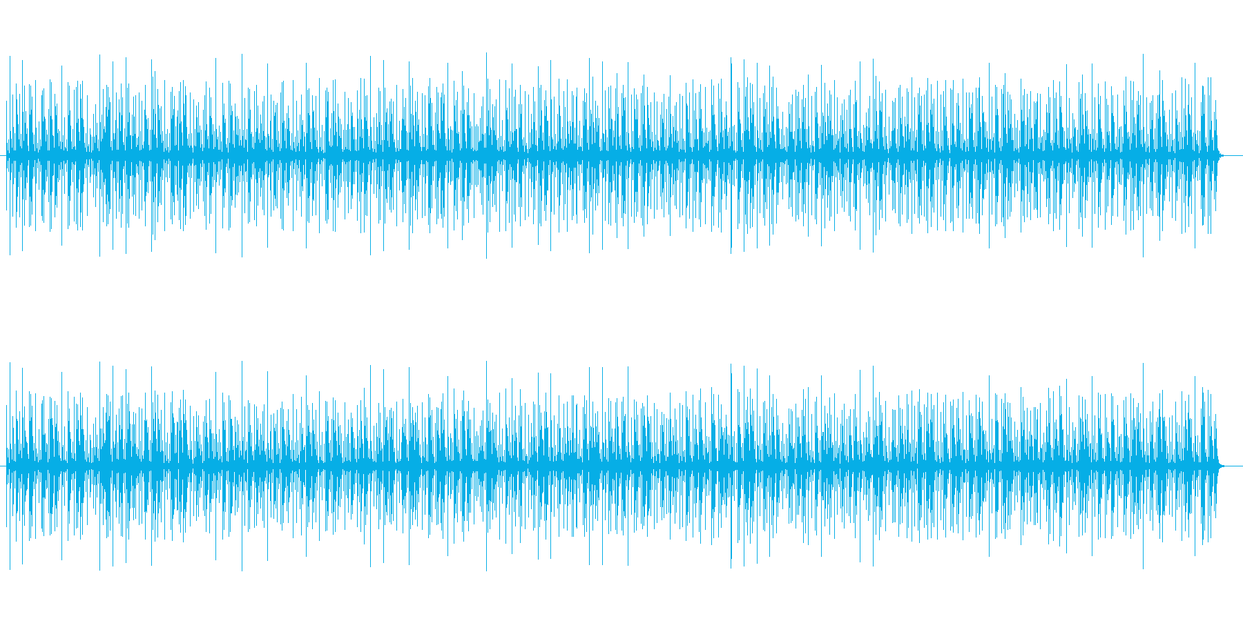 コンガのリズムBGM テンポ100ですの再生済みの波形