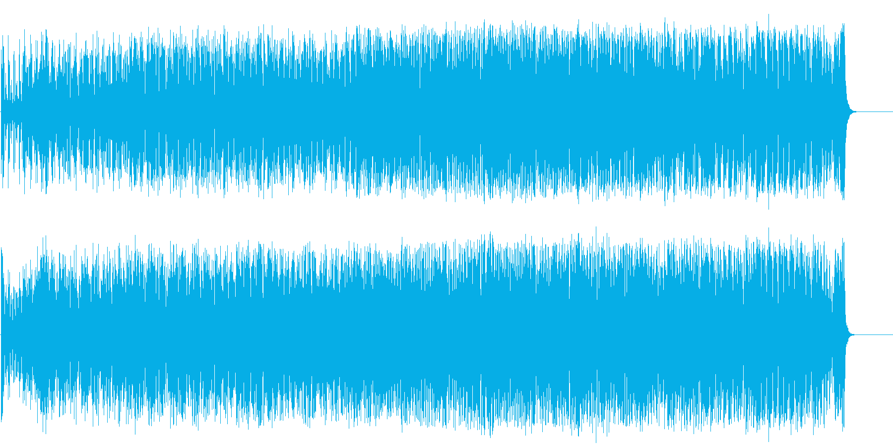 スリリングでダンサブルなポップ/テクノの再生済みの波形