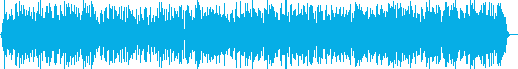 メロディが美しく優雅なオーケストラ曲の再生済みの波形