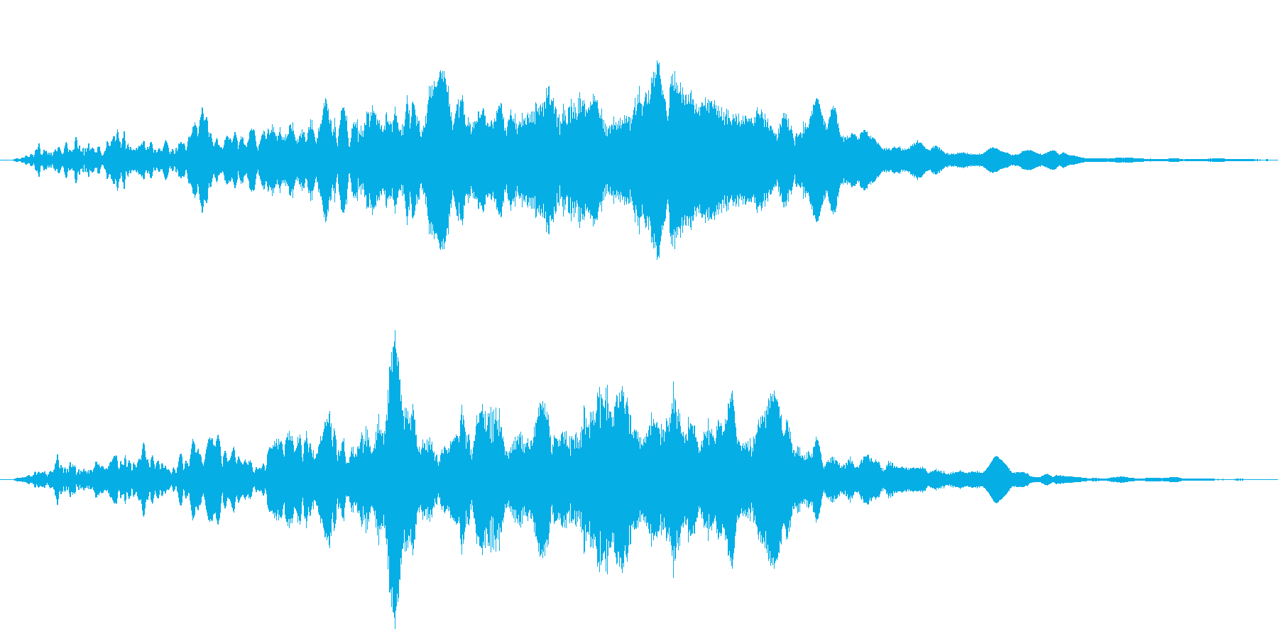 ミステリー系の短い効果音です。の再生済みの波形
