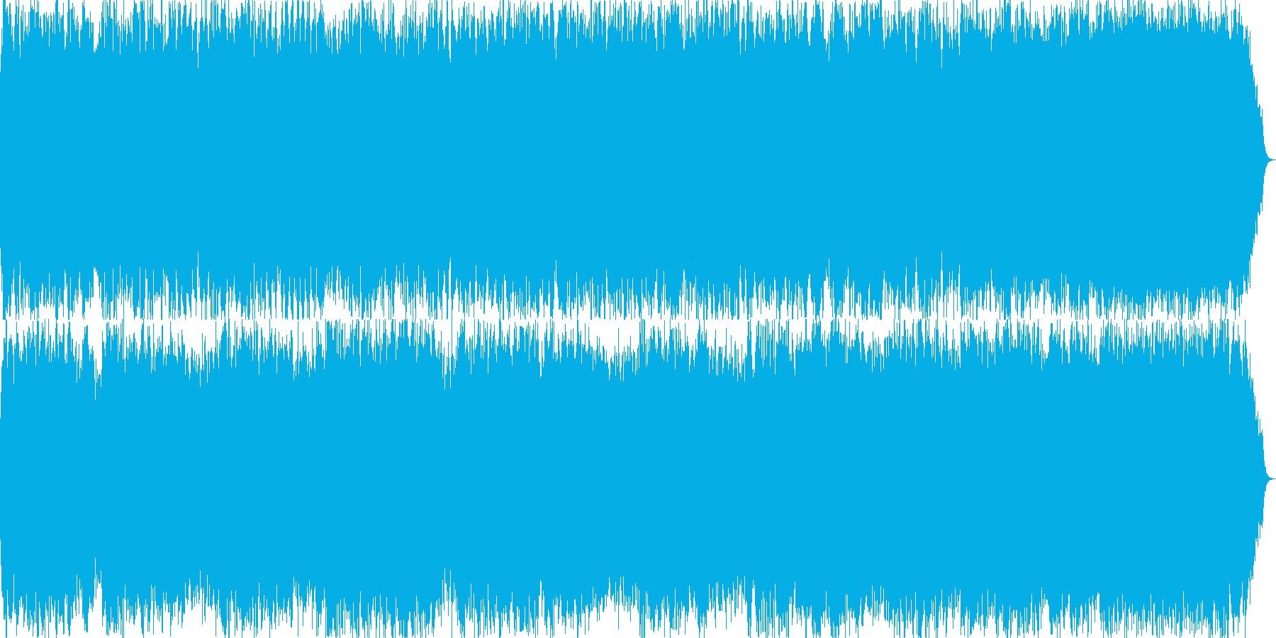 約2分の環境音楽です。大自然の風景の再生済みの波形