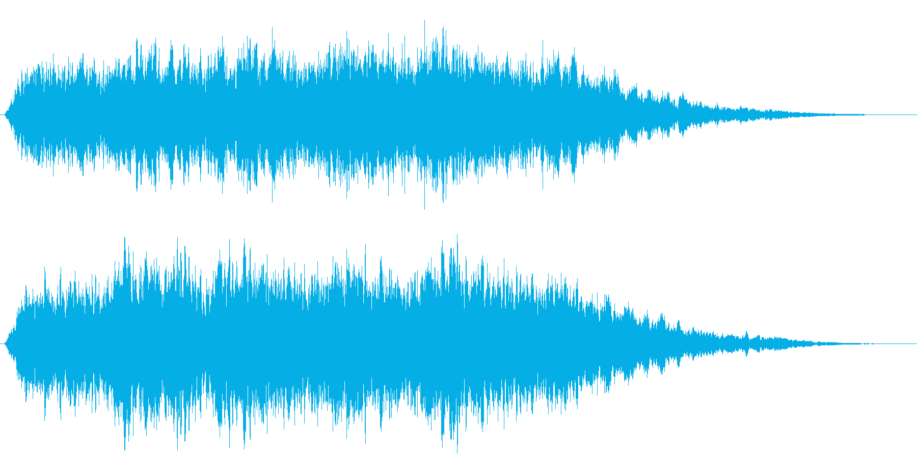 ミステリー系の短い効果音です。の再生済みの波形