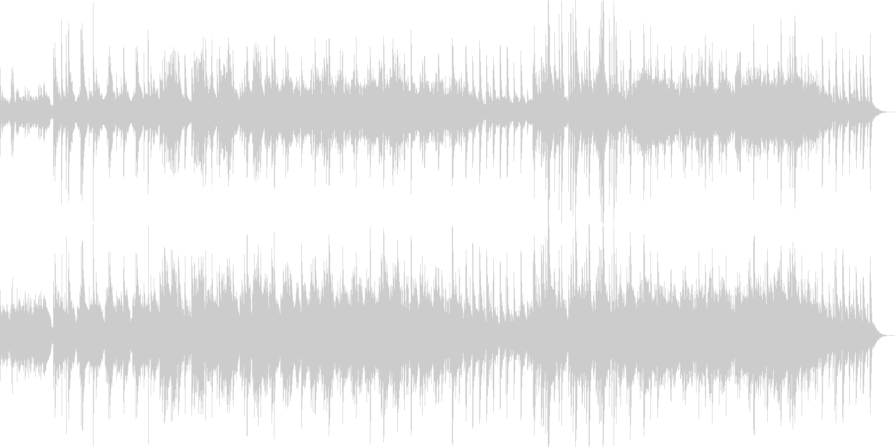 クラシックギターの旋律が幻想的な曲です。の未再生の波形