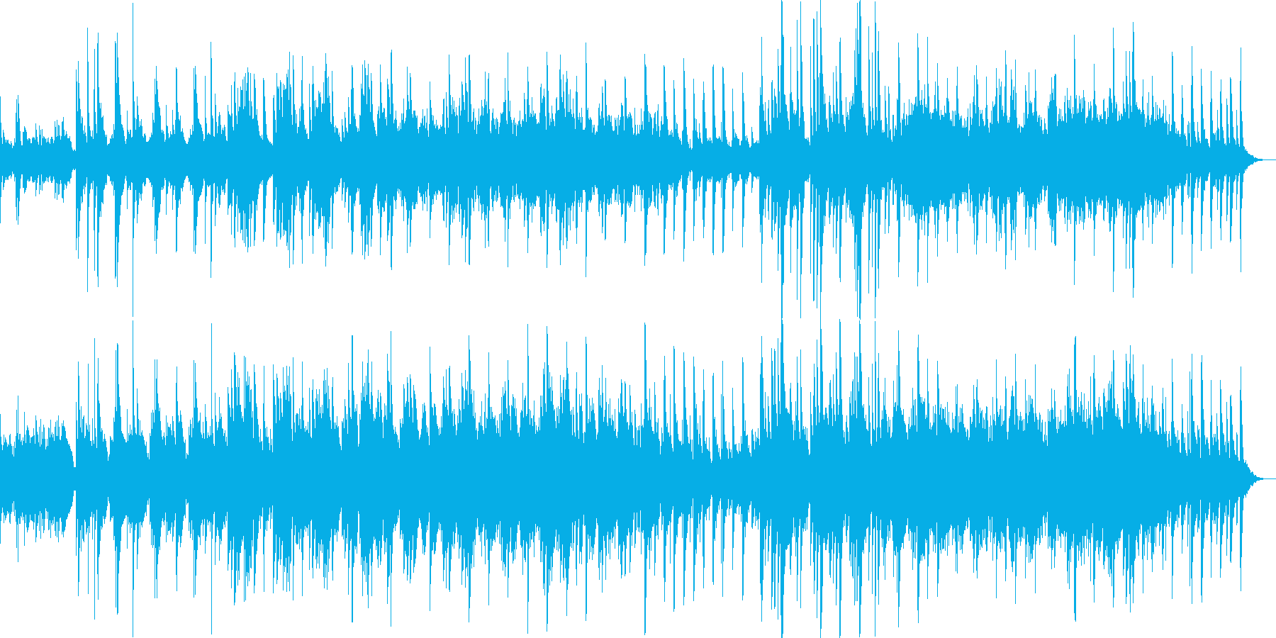 クラシックギターの旋律が幻想的な曲です。の再生済みの波形