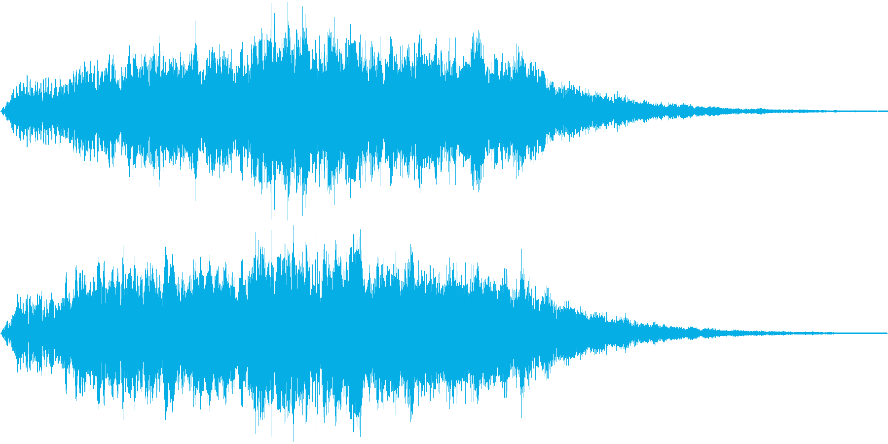ミステリー系の短い効果音です。の再生済みの波形